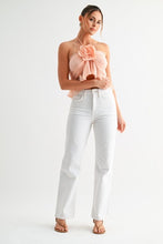 Load image into Gallery viewer, Petal Halter Ruffle Top - Pink
