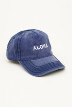 Load image into Gallery viewer, Aloha Vintage Cap- Navy
