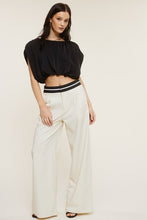 Load image into Gallery viewer, Waistband Accent Trouser Pant
