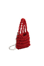 Load image into Gallery viewer, Red Mini Beaded Crossbody Bag
