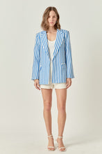 Load image into Gallery viewer, Callie Striped Blazer

