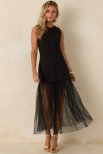 Load image into Gallery viewer, Simone Dotted Mesh Dress
