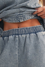 Load image into Gallery viewer, PREORDER Sleeveless Denim Shorts Set
