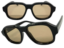 Load image into Gallery viewer, Black |Brown Aviator Retro Sunglasses
