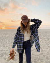 Load image into Gallery viewer, Beach Babe Vintage Cap- Chocolate
