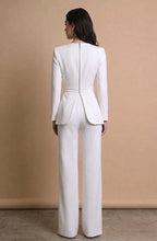 Load image into Gallery viewer, Oriana Pant Suit Set- White
