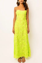 Load image into Gallery viewer, Alexis Chartreuse Maxi Dress
