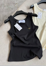 Load image into Gallery viewer, Schia Gold Hardware Tank- Black
