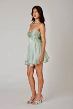 Load image into Gallery viewer, Light Green Strapless Dress
