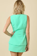 Load image into Gallery viewer, Kya Dress Suit Romper- Mint
