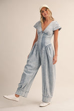 Load image into Gallery viewer, Denim Barrel Jumpsuit
