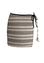 Load image into Gallery viewer, Black Eclipse Coverup Skirt
