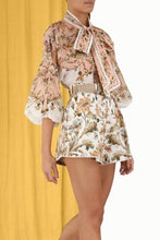 Load image into Gallery viewer, Mila Blouse + Short Set
