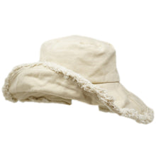 Load image into Gallery viewer, Vanilla Canva Bucket Hat
