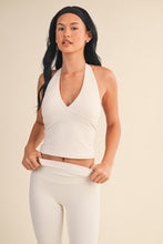 Load image into Gallery viewer, Plunge Halter Tank
