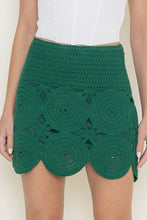 Load image into Gallery viewer, Crochet Mini Skirt

