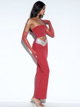 Load image into Gallery viewer, Kamala Rhinestones Skirt Set
