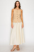 Load image into Gallery viewer, Button Front Maxi Dress
