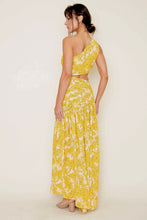 Load image into Gallery viewer, Golden Asymmetric Dress
