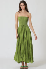 Load image into Gallery viewer, Alexis Maxi Dress- Green
