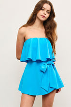 Load image into Gallery viewer, Capri Blue Romper
