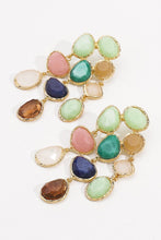 Load image into Gallery viewer, Tiered Tassel Dangle Earrings
