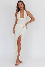 Load image into Gallery viewer, Siren Seashell Drape Maxi Dress
