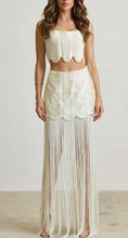 Load image into Gallery viewer, Alessia Fringe Skirt Set
