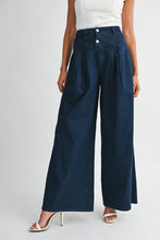 Load image into Gallery viewer, DK Denim High Waist Pintuck Wide Leg Jeans
