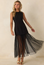 Load image into Gallery viewer, Simone Dotted Mesh Dress
