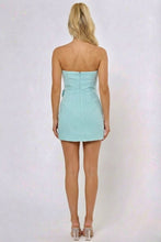 Load image into Gallery viewer, Tiffany Strapless Mini Dress
