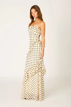 Load image into Gallery viewer, Polka Dot Cascade Maxi Dress
