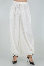 Load image into Gallery viewer, Ivory Polka Dots Balloon Pants
