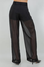 Load image into Gallery viewer, Sheer Organza Accent Pants

