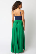 Load image into Gallery viewer, Greta Maxi Dress- Navy Green
