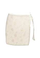 Load image into Gallery viewer, Ivory Pearl Coverup Skirt
