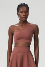 Load image into Gallery viewer, Helena Scalloped One Shoulder Sports Bra

