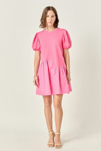 Load image into Gallery viewer, SS Pink Mini Dress
