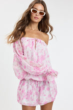Load image into Gallery viewer, Dense Forest Pink Mini Romper
