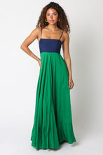 Load image into Gallery viewer, Greta Maxi Dress- Navy Green
