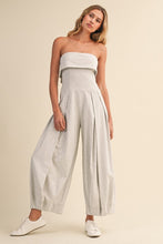 Load image into Gallery viewer, Aria Grey Barrel Jumpsuit
