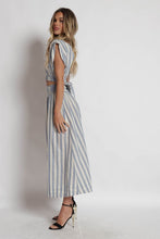 Load image into Gallery viewer, Linen Striped Maxi Skirt Set
