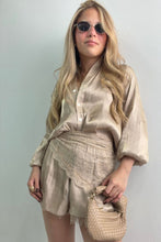Load image into Gallery viewer, Champagne Satin Set
