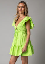 Load image into Gallery viewer, Lime Mini Dress
