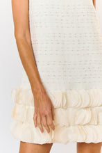 Load image into Gallery viewer, Ivory Tweed Short Dress

