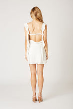 Load image into Gallery viewer, Ruffle Mini Dress White

