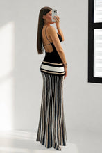 Load image into Gallery viewer, Antonia Knit Stripes Maxi Dress
