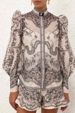 Load image into Gallery viewer, Calliope Blouse + Short Set
