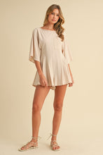 Load image into Gallery viewer, Cream Flare Romper

