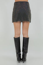 Load image into Gallery viewer, Gigi Rhinestones Mini Skirt
